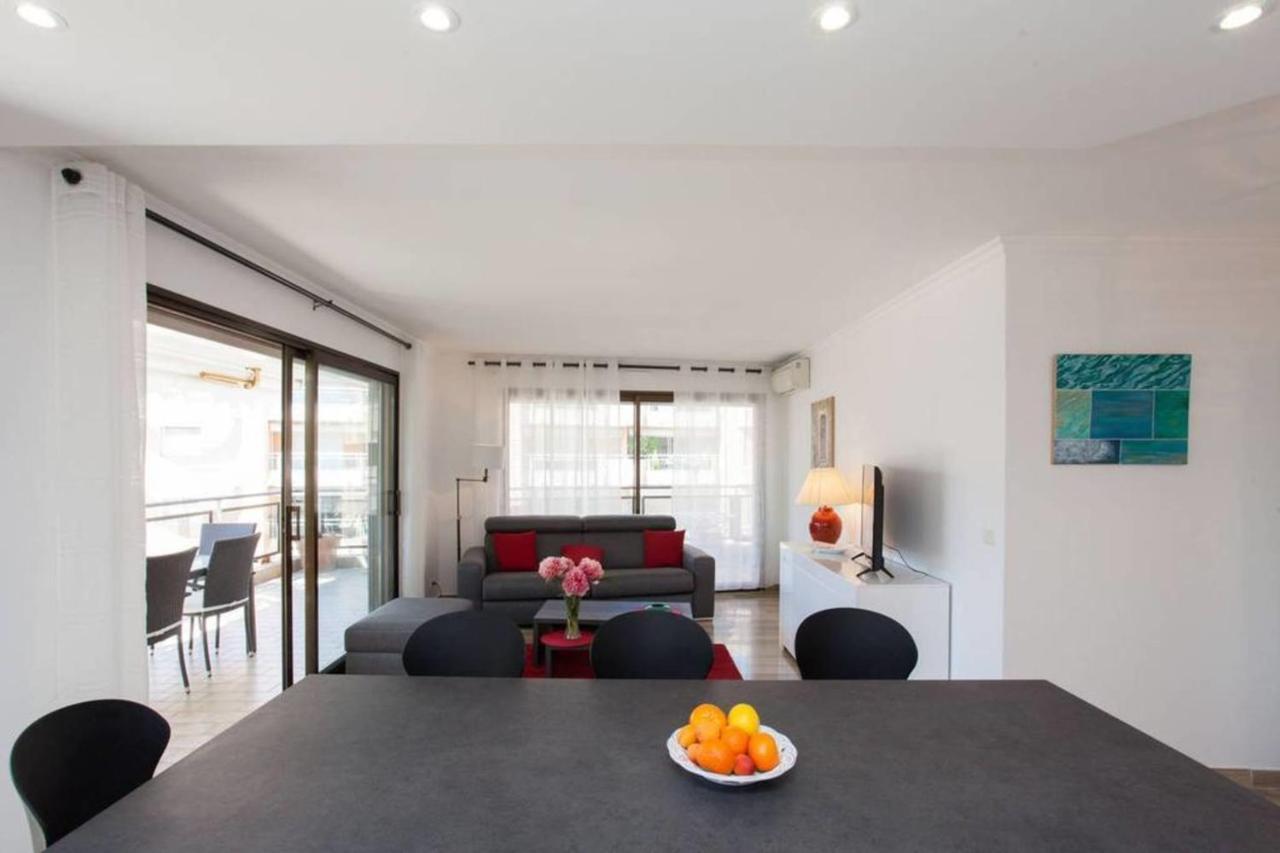 3-Room Apartment With Terrace In Palm Beach 戛纳 外观 照片